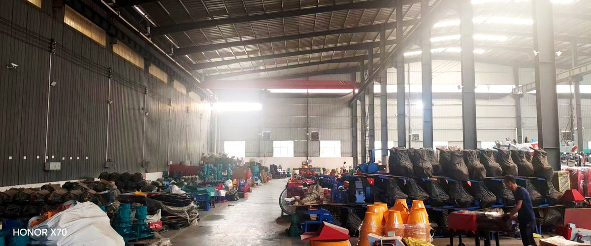 SIDIO feed pellet machine production workshop
